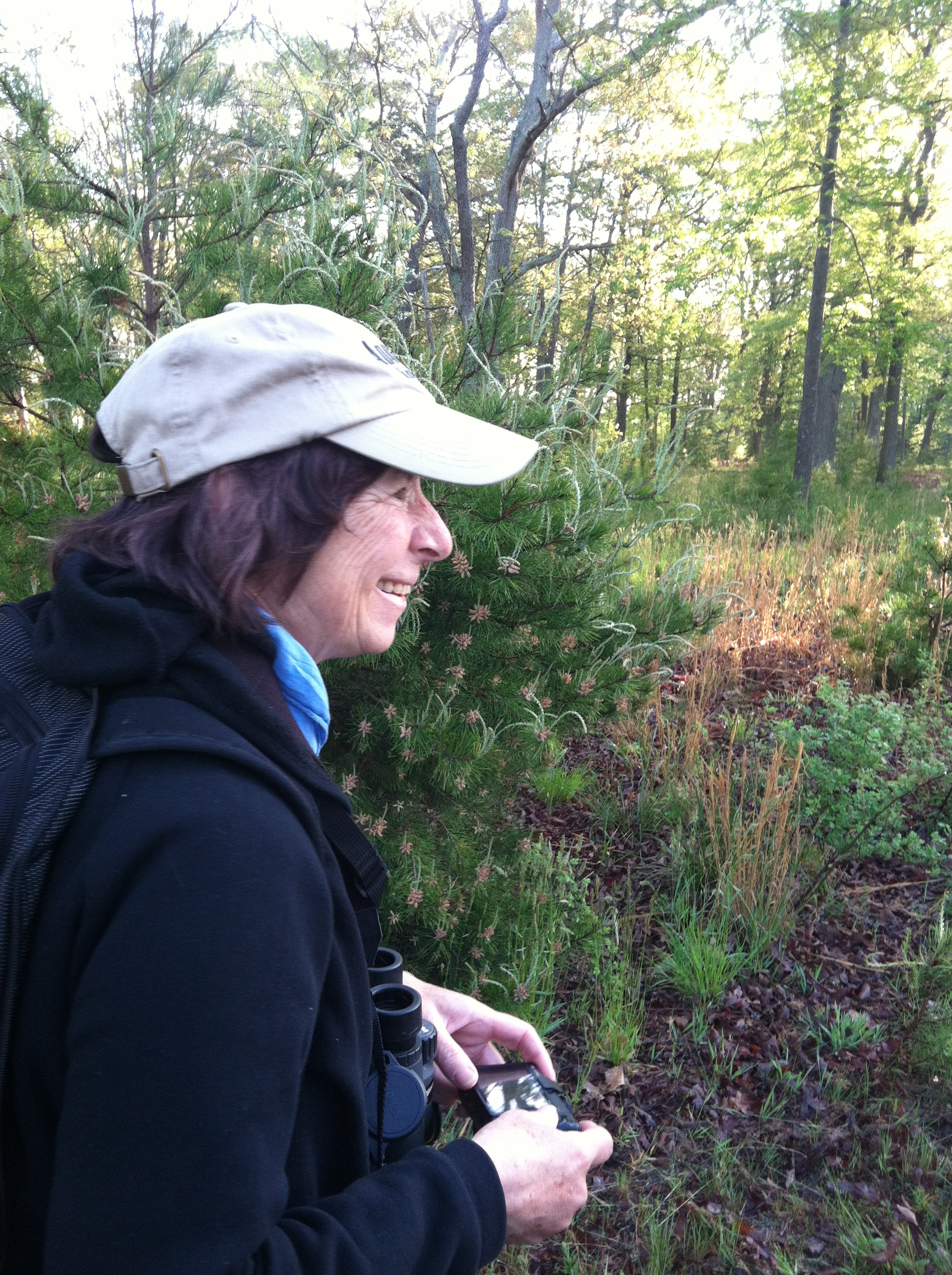 Happy Birder Watcher